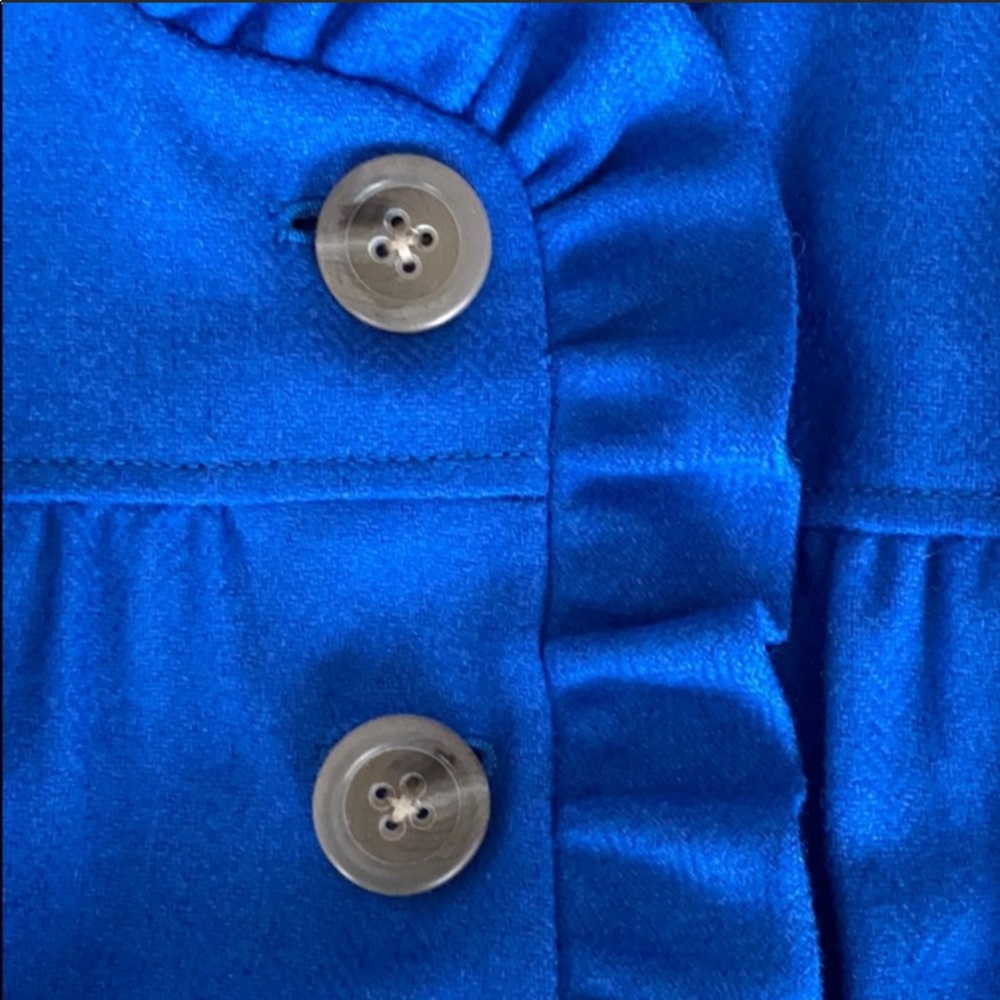 J.CREW Wool Ruffle Jacket - Picture 4 of 8